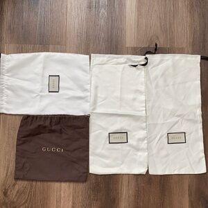 Gucci shoes wallet dust bag pouch $10EACH